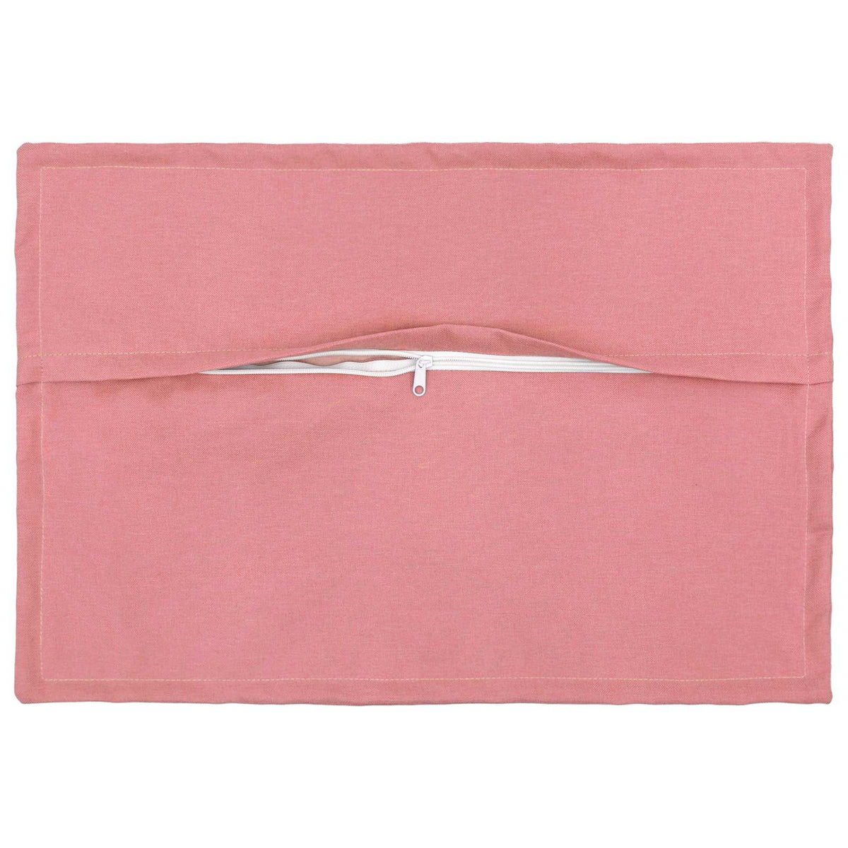 Vidaxl kussensloop 2 pcs houten roze 50 x 70 cm faux linnen