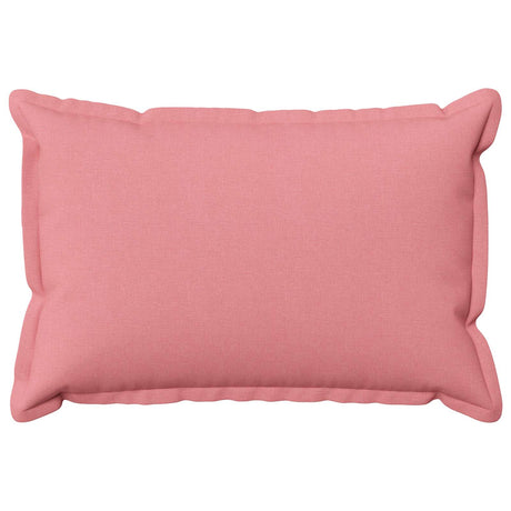 Vidaxl kussensloop 2 st houten roze 50 x 70 cm faux linnen