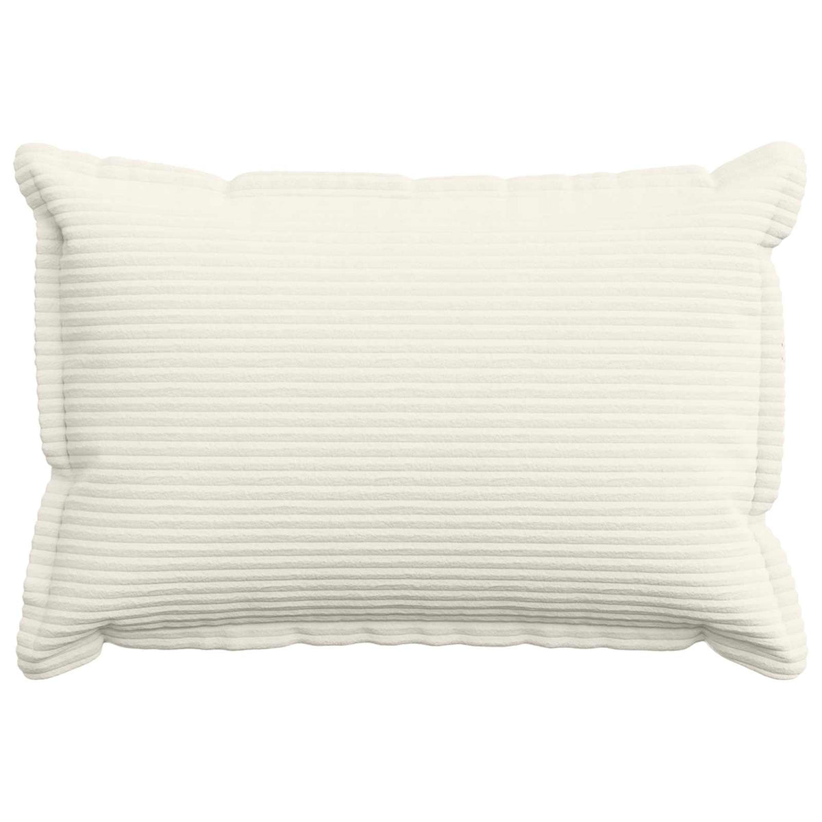 Vidaxl kussensloop 2 st houten crèmekleurig 50 x 70 cm corduroy