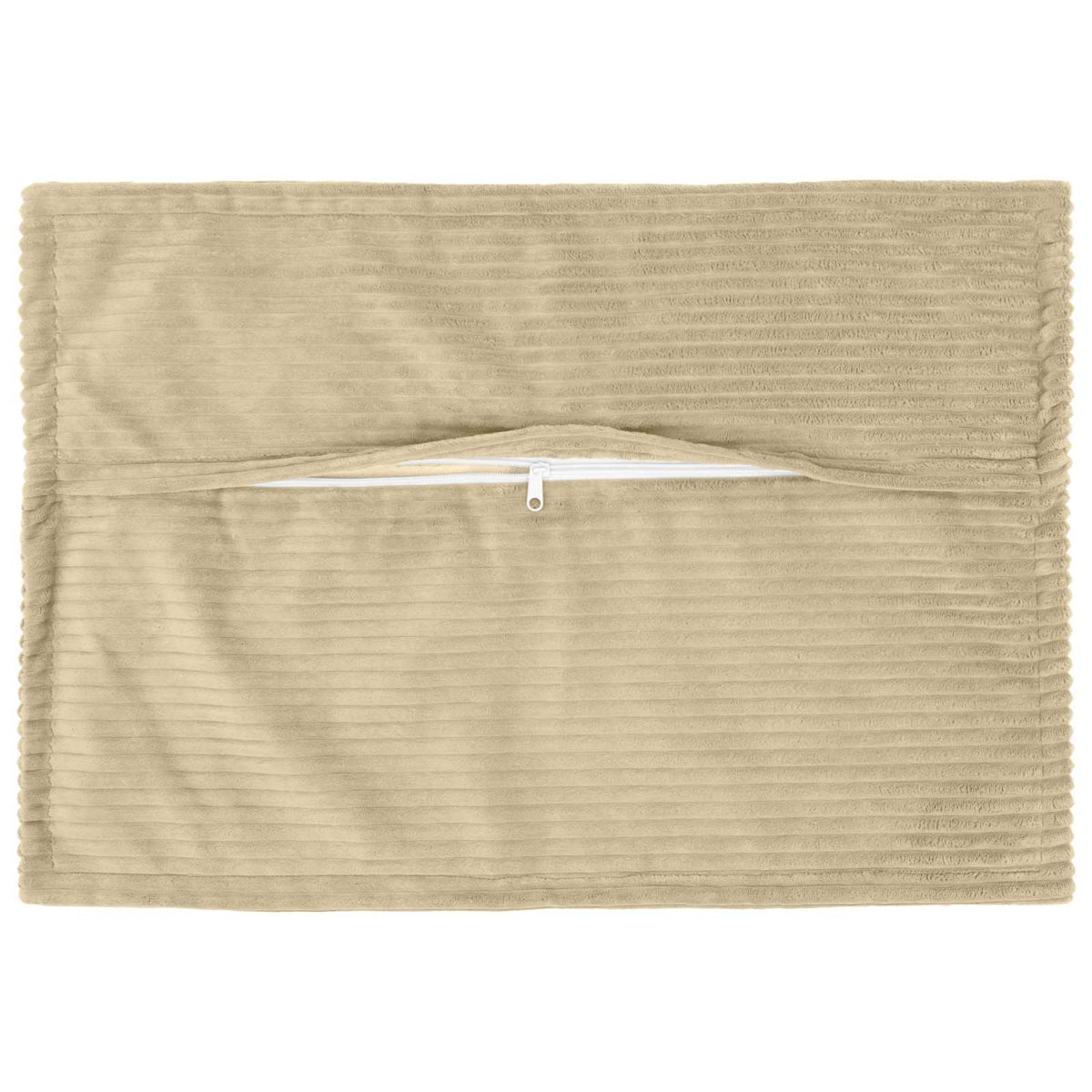 Vidaxl kussensloop 2 st houten lichtgroen grijs 50 x 70 cm corduroy