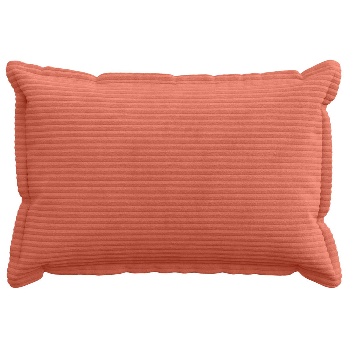 Vidaxl kussensloop 6 st houten rood-oranje 50 x 70 cm corduroy