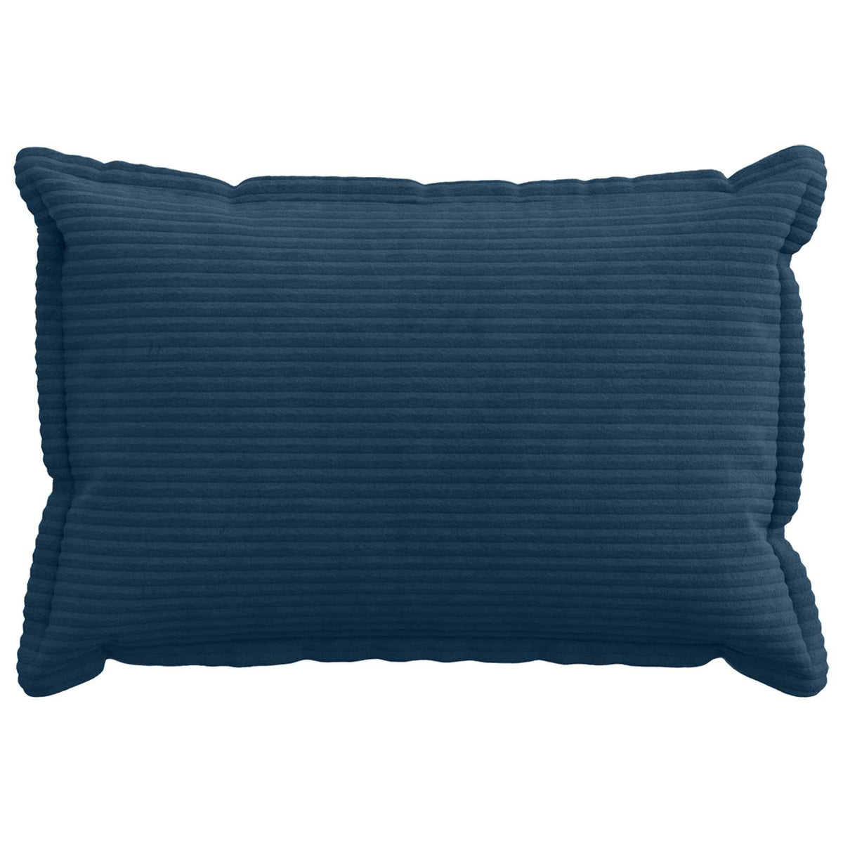 Vidaxl kussensloop 2 st houten marineblauw 50 x 70 cm corduroy
