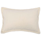 Vidaxl kussensloop 2 pcs houten crèmekleurig 50 x 70 cm bouclé