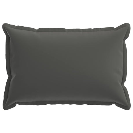 Vidaxl kussensloop 6 st houten antraciet 50 x 70 cm polyester