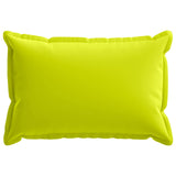 Vidaxl kussensloop 6 st houten helder groen 50 x 70 cm polyester