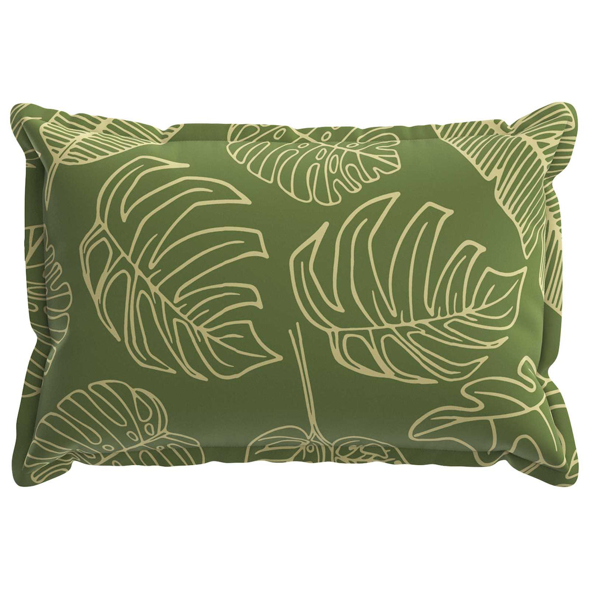 Vidaxl kussensloop 6 st houten bladontwerp 50 x 70 cm polyester