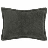Vidaxl kussensloop 6 pcs houten donkergrijs 50 x 70 cm bouclé
