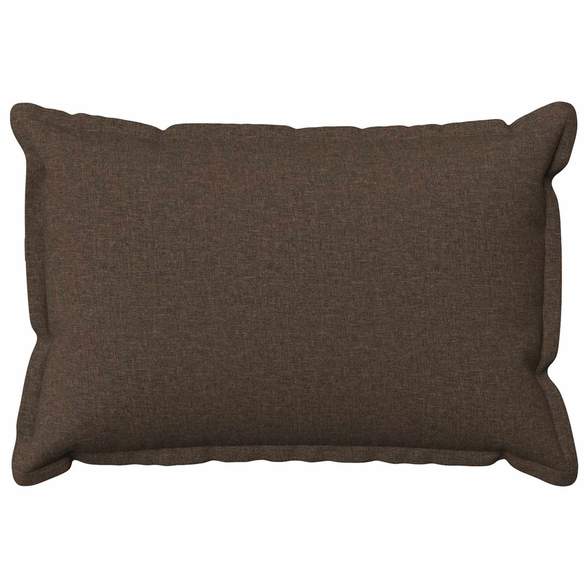 Vidaxl kussensloop 2 pcs houten taupe 50 x 75 cm faux linnen