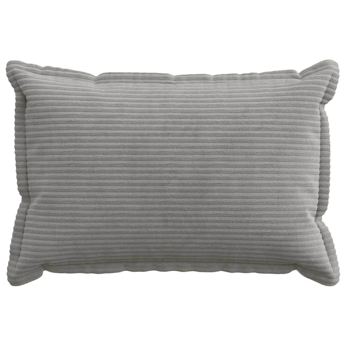 Vidaxl kussensloop 6 st houten lichtgrijs 50 x 75 cm corduroy