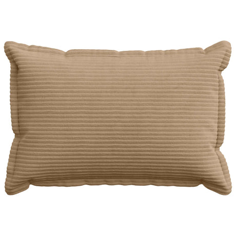 Vidaxl kussensloop 6 st houten bruin 50 x 75 cm corduroy