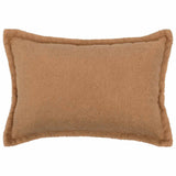 Vidaxl kussensloop 6 pcs houten beige 50 x 75 cm bouclé