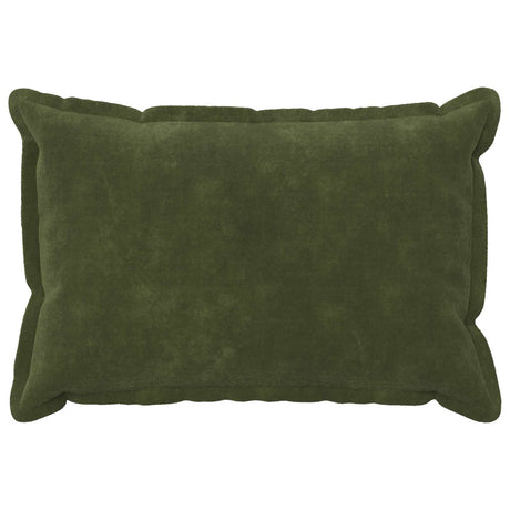 Vidaxl kussensloop 6 pcs houten groen 50 x 75 cm microfiber fleece