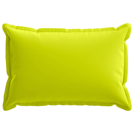 Vidaxl kussensloop 6 st houten helder groen 50 x 75 cm polyester