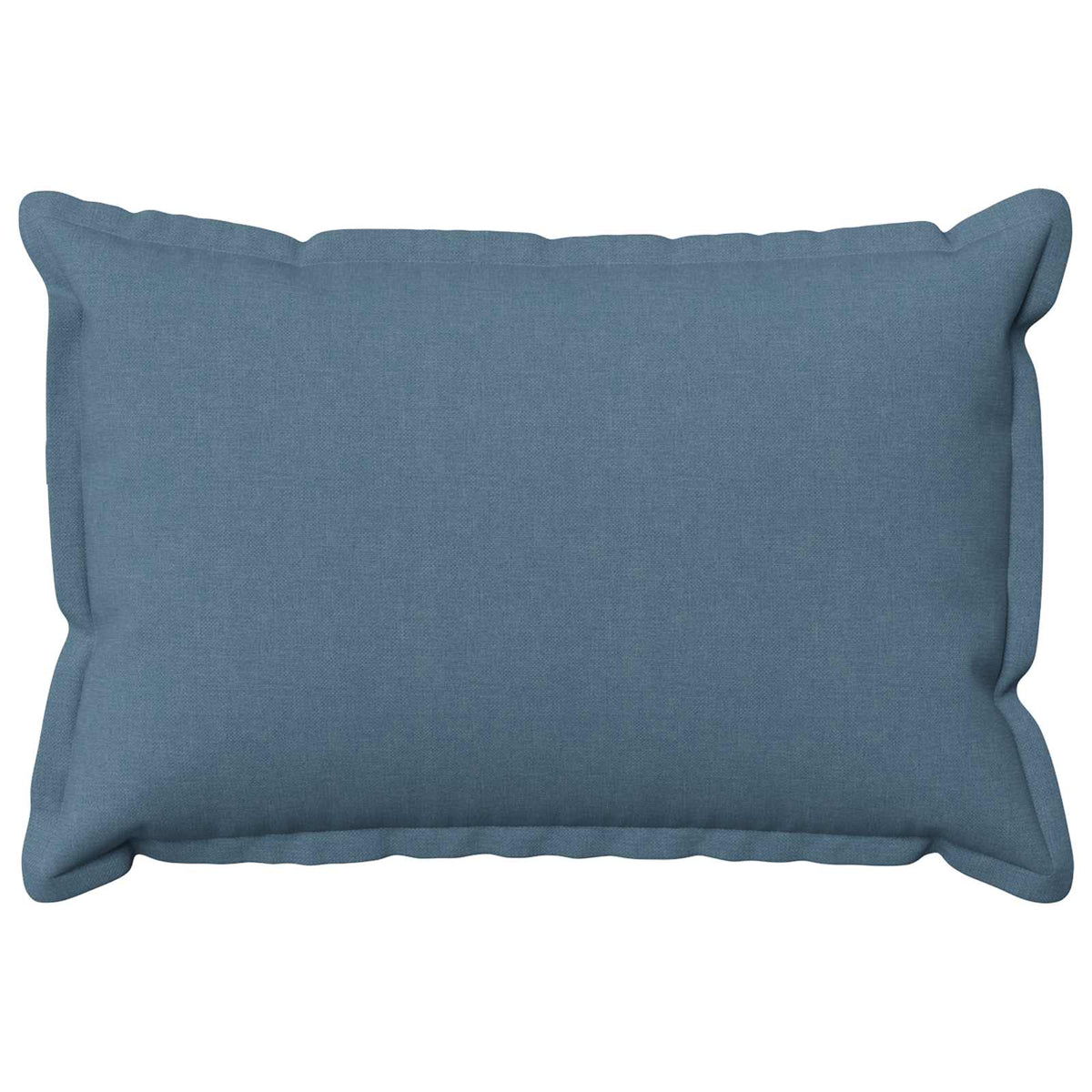 Vidaxl kussensloop 2 pcs houten jeans blauw 50 x 80 cm faux linnen