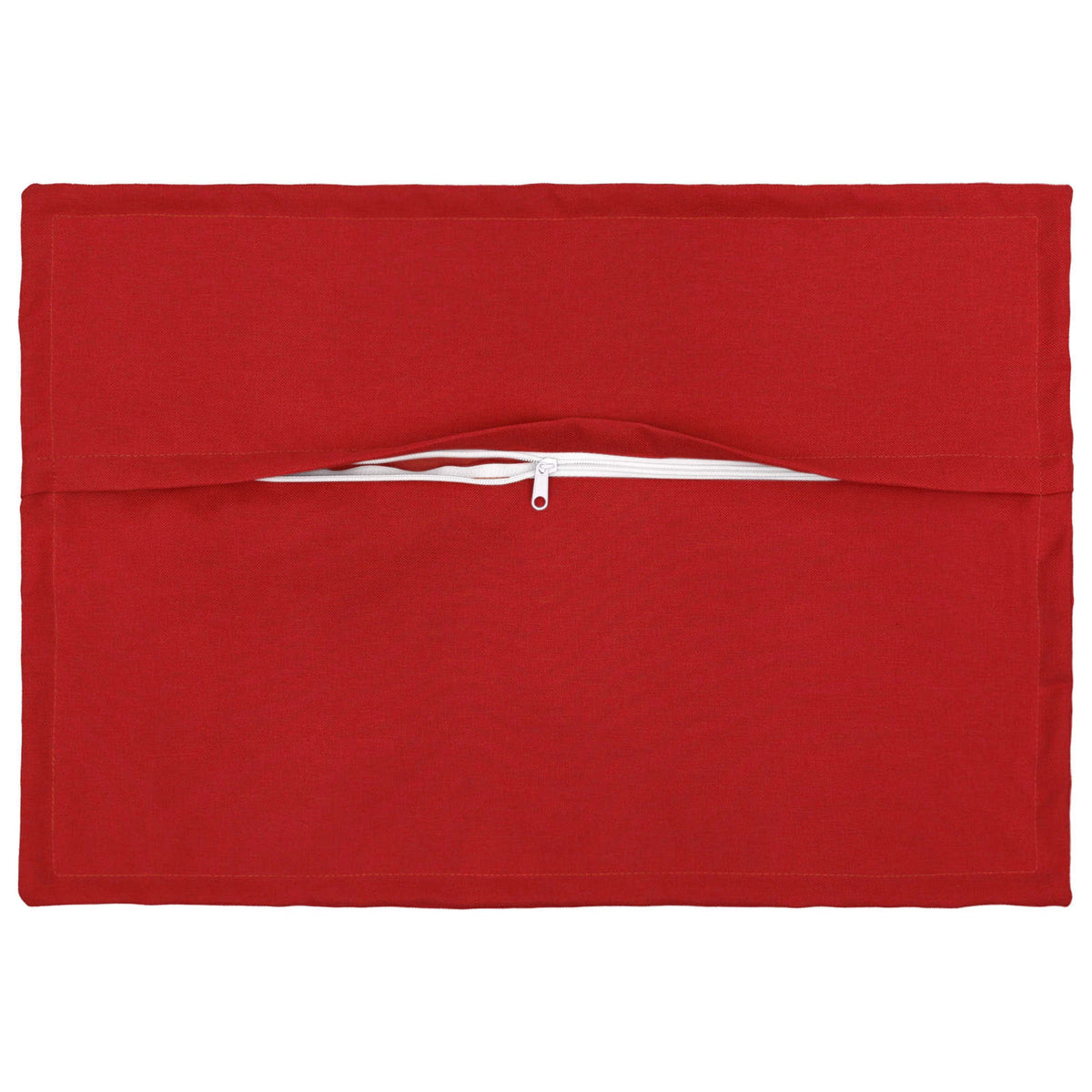 Vidaxl kussensloop 6 pcs houten rood 50 x 80 cm faux linnen