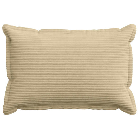 Vidaxl kussensloop 6 st houten lichtgroen grijs 50 x 80 cm corduroy
