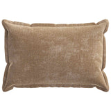 Vidaxl kussensloop 6 st houten bruin 50 x 80 cm chenille stof