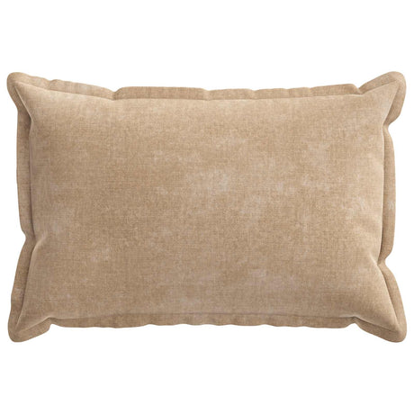 Vidaxl kussensloop 6 st houten taupe 50 x 80 cm chenille stof