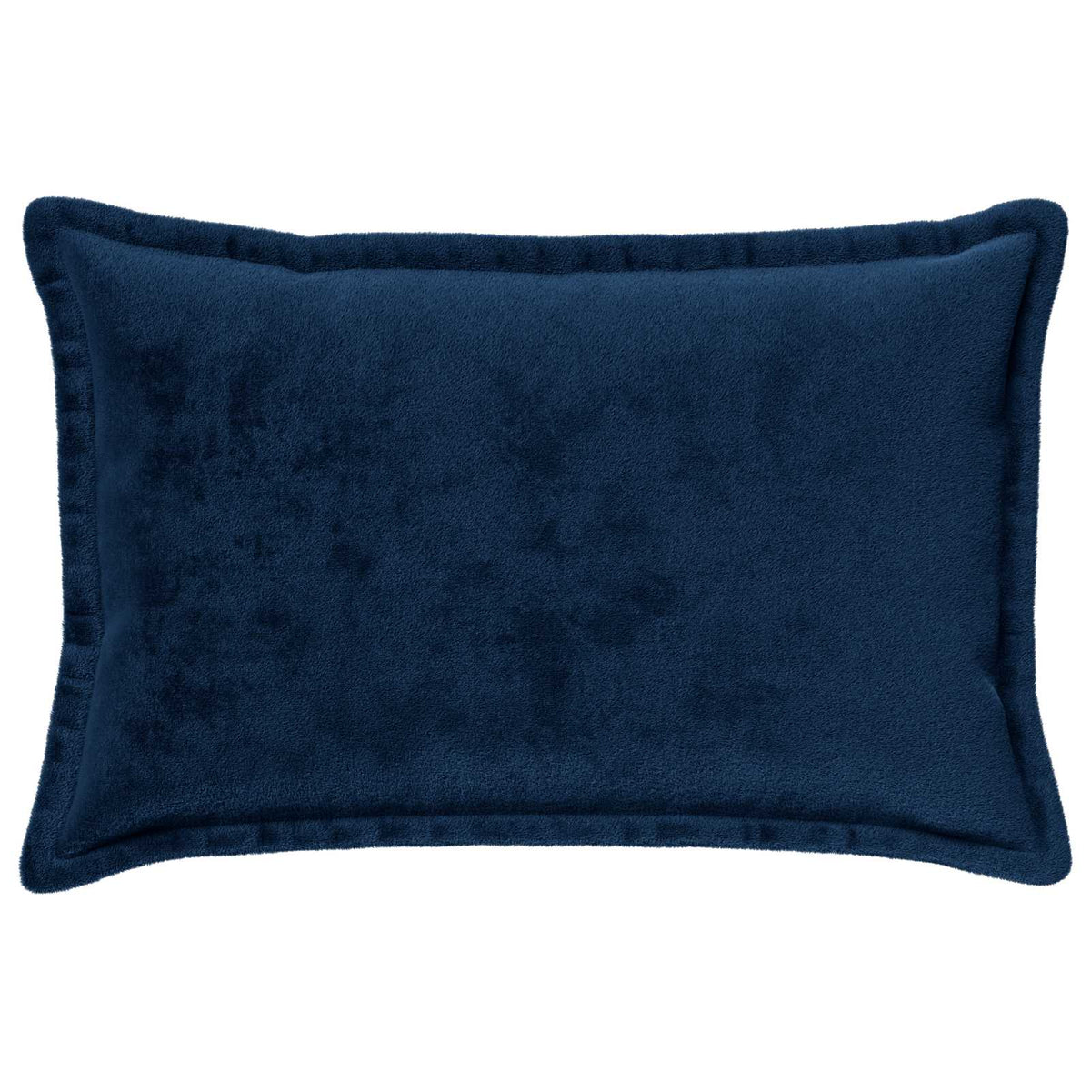 Vidaxl kussensloop 2 pcs houten marineblauw 50 x 80 cm flanel