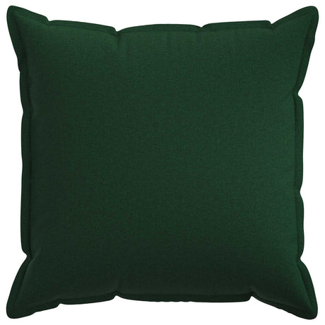 Vidaxl kussensloop 2 pcs houten donkergroen 55 x 55 cm faux linnen