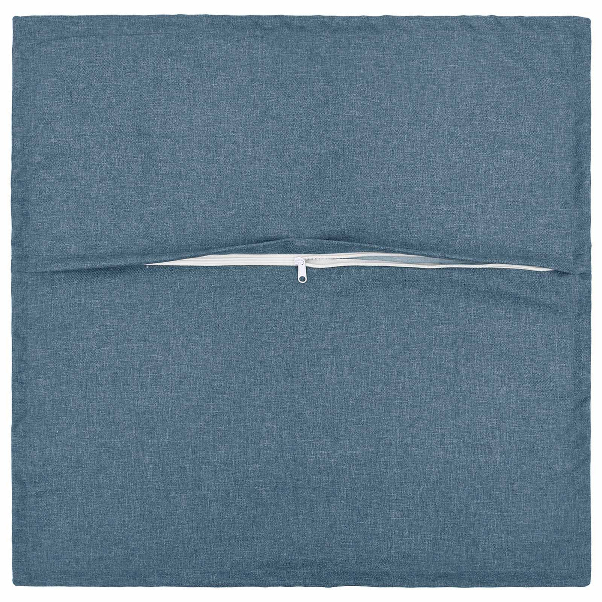 Vidaxl kussensloop 2 pcs houten jeans blauw 55 x 55 cm faux linnen