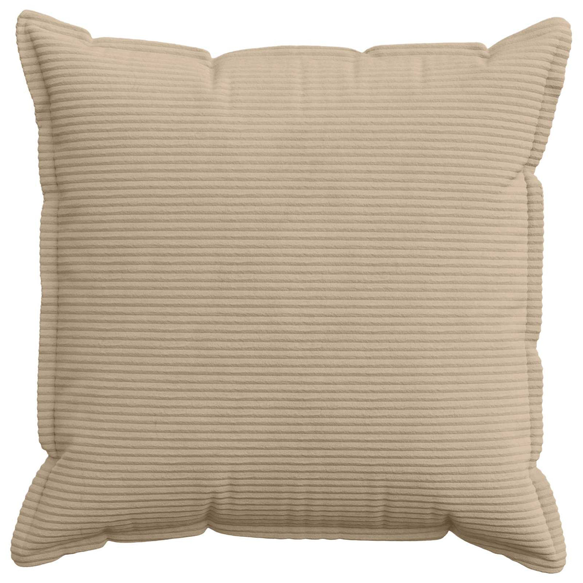Vidaxl kussensloop 2 st houten taupe 55 x 55 cm corduroy