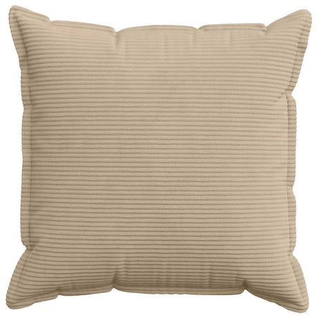 Vidaxl kussensloop 2 st houten taupe 55 x 55 cm corduroy