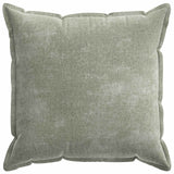 Vidaxl kussensloop 6 st houten groen 55 x 55 cm chenille stof
