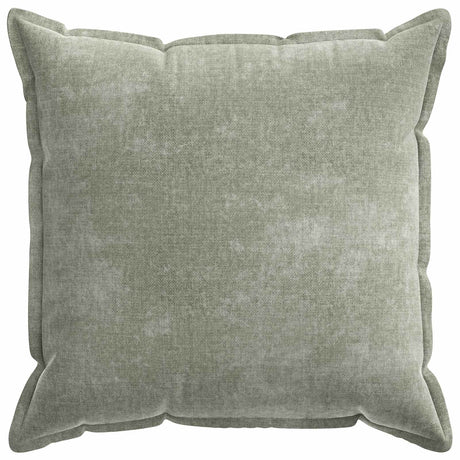 Vidaxl kussensloop 6 st houten groen 55 x 55 cm chenille stof