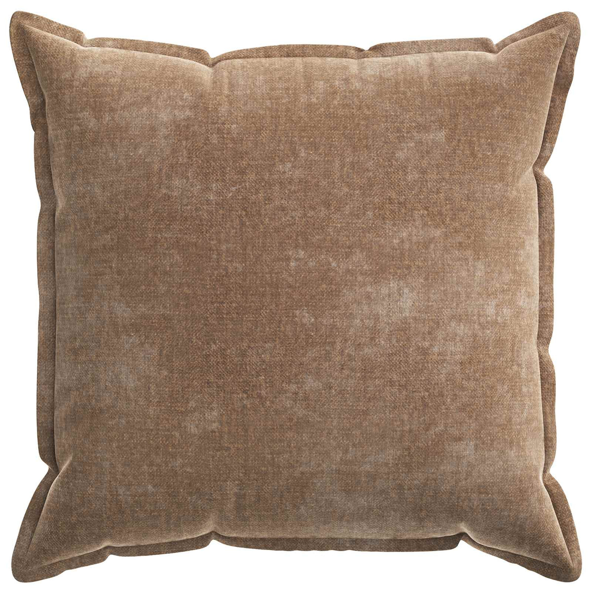 Vidaxl kussensloop 2 st houten bruin 55 x 55 cm chenille stof
