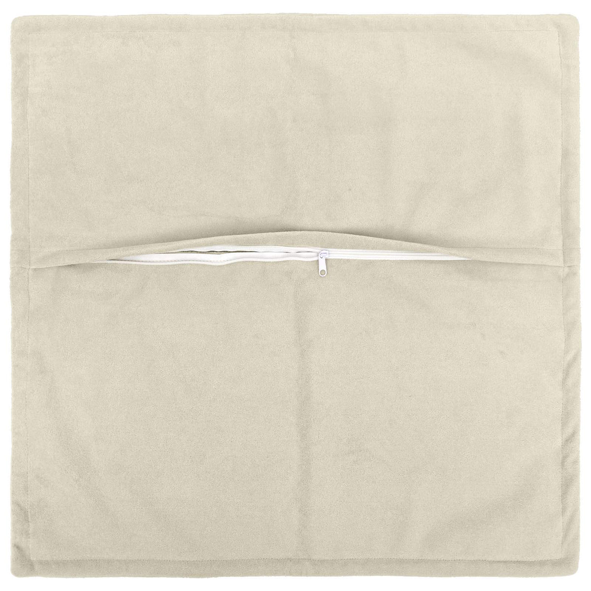 Vidaxl kussensloop 2 pcs houten crèmekleurig 55 x 55 cm