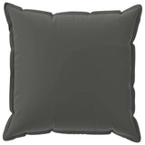 Vidaxl kussensloop 2 st houten antraciet 55 x 55 cm polyester
