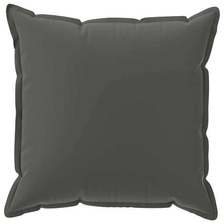 Vidaxl kussensloop 2 st houten antraciet 55 x 55 cm polyester