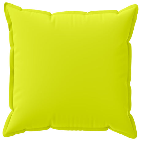 Vidaxl kussensloop 6 st houten helder groen 55 x 55 cm polyester
