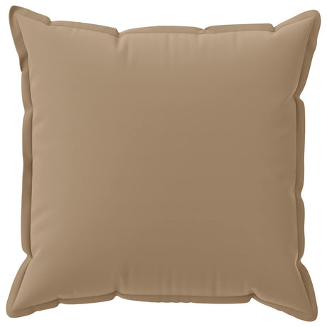 Vidaxl kussensloop 2 st houten taupe 55 x 55 cm polyester