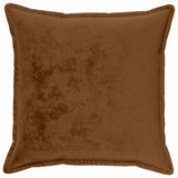 Vidaxl kussensloop 6 st houten licht bruin 55 x 55 cm flanel