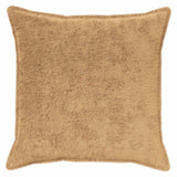 Vidaxl kussensloop 2 st houten taupe 55 x 55 cm nep konijnenbont