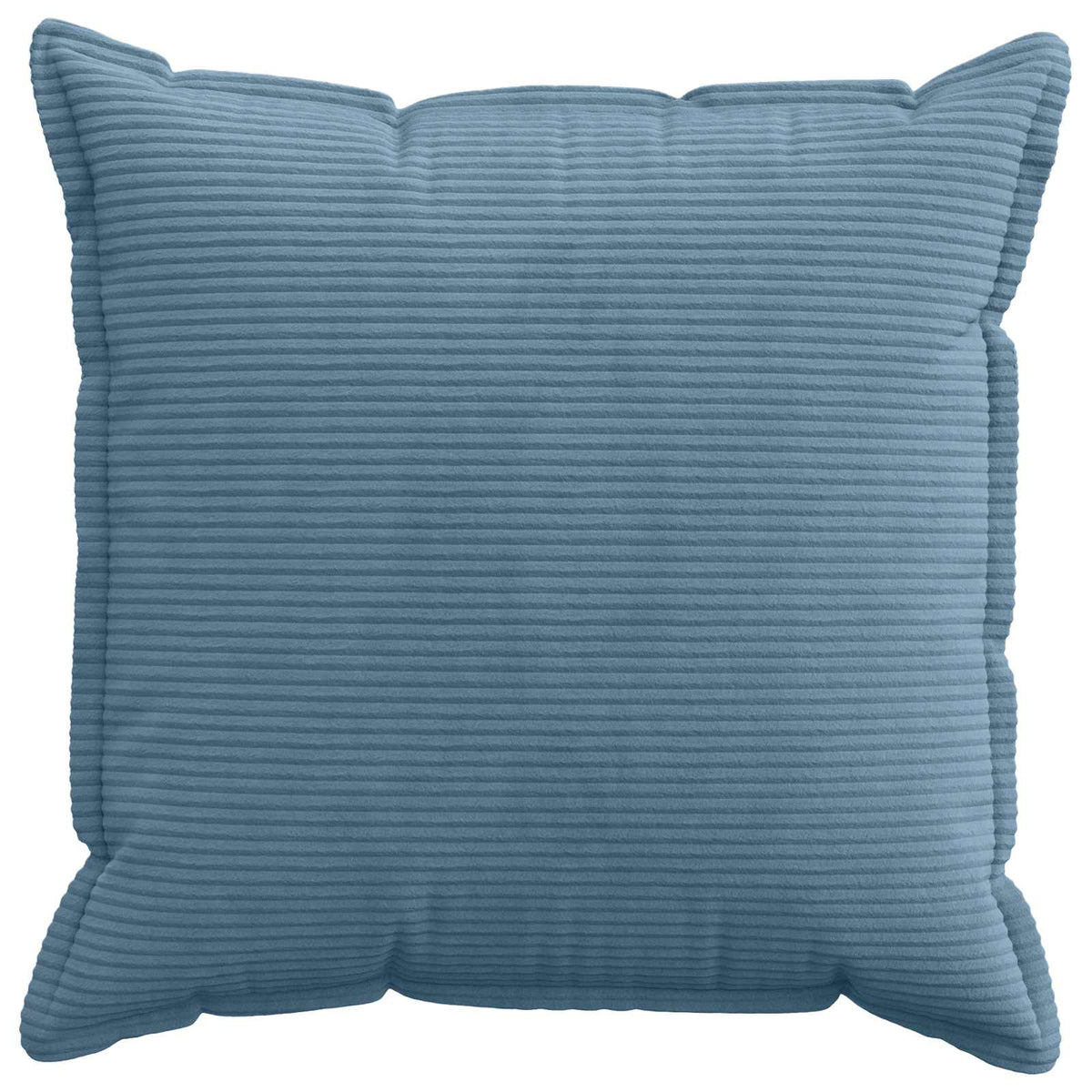 Vidaxl kussensloop 6 st houten blauw 60 x 60 cm corduroy