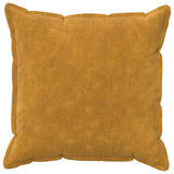 Vidaxl kussensloop 2 pcs houten geel 60 x 60 cm microfiber fleece