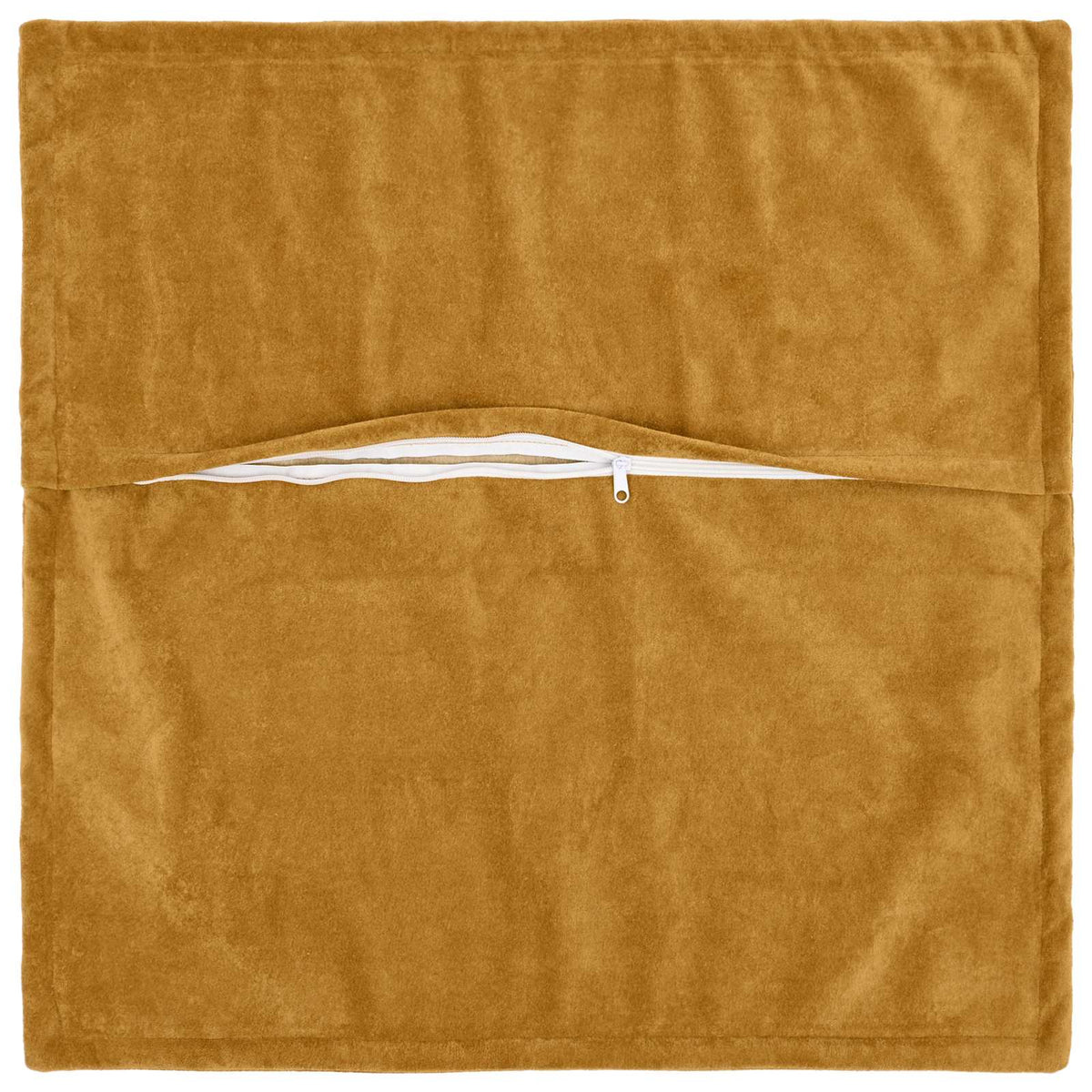 Vidaxl kussensloop 6 pcs houten geel 60 x 60 cm microfiber fleece