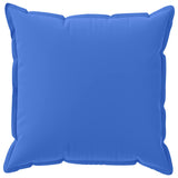 Vidaxl kussensloop 6 st houten koninklijk blauw 60 x 60 cm polyester