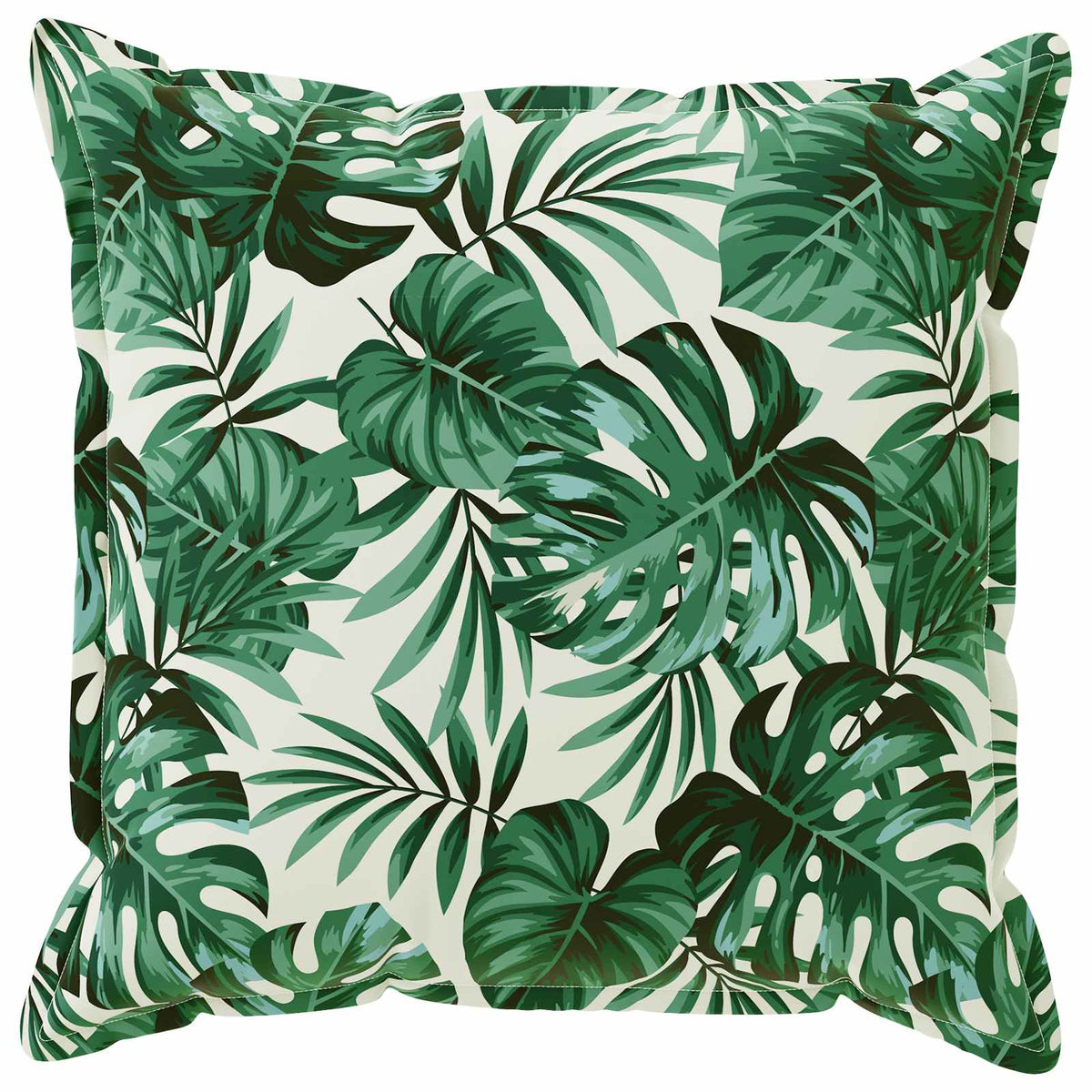 Vidaxl kussensloop 2 st houten bladpatroon 60 x 60 cm polyester
