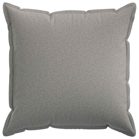 Vidaxl kussensloop 2 st houten wolkengrijs 65 x 65 cm faux linnen