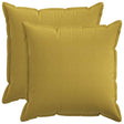 Vidaxl kussensloop 2 pcs houten lichtgroen 65 x 65 cm faux linnen