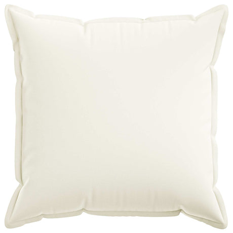 Vidaxl kussensloop 6 st houten wit 65 x 65 cm faux linnen