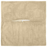 Vidaxl kussensloop 2 st houten lichtgroen grijs 65 x 65 cm corduroy