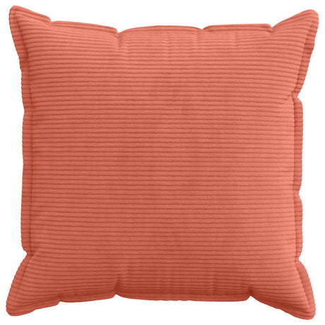 Vidaxl kussensloop 6 st houten rood-oranje 65 x 65 cm corduroy