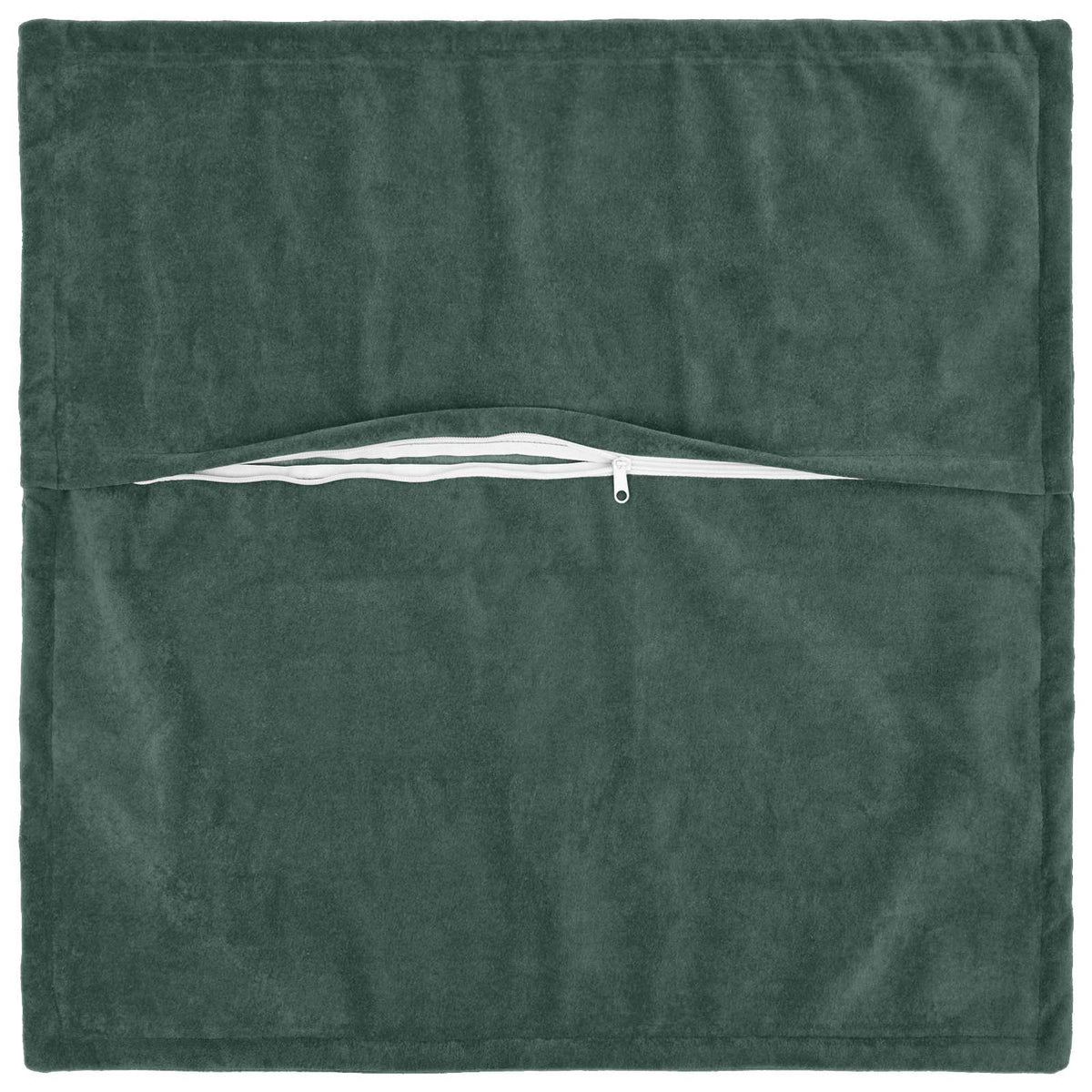 Vidaxl kussensloop 2 pcs houten zee blauw 65 x 65 cm microfiber fleece