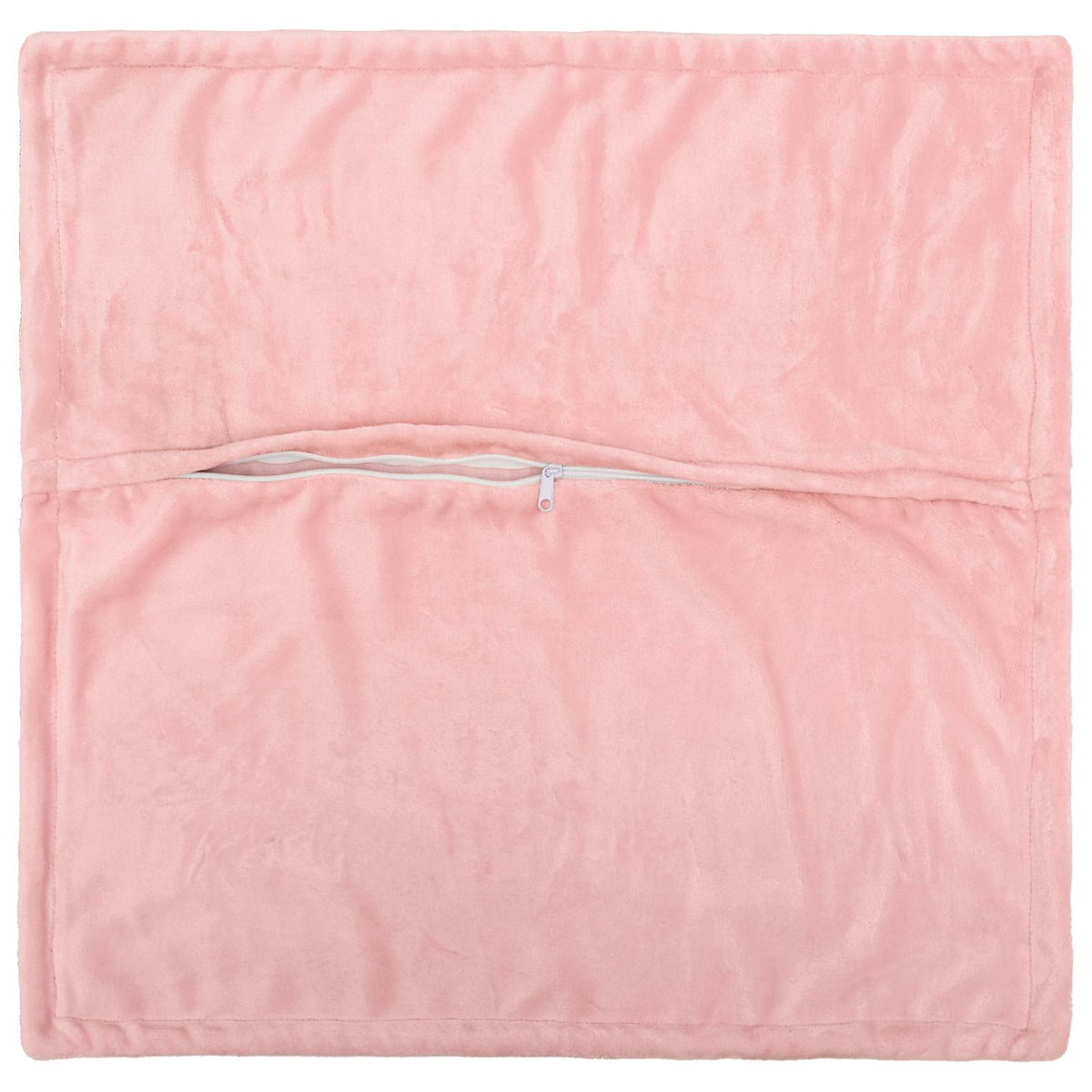Vidaxl kussensloop 2 pcs houten roze 65 x 65 cm flanel