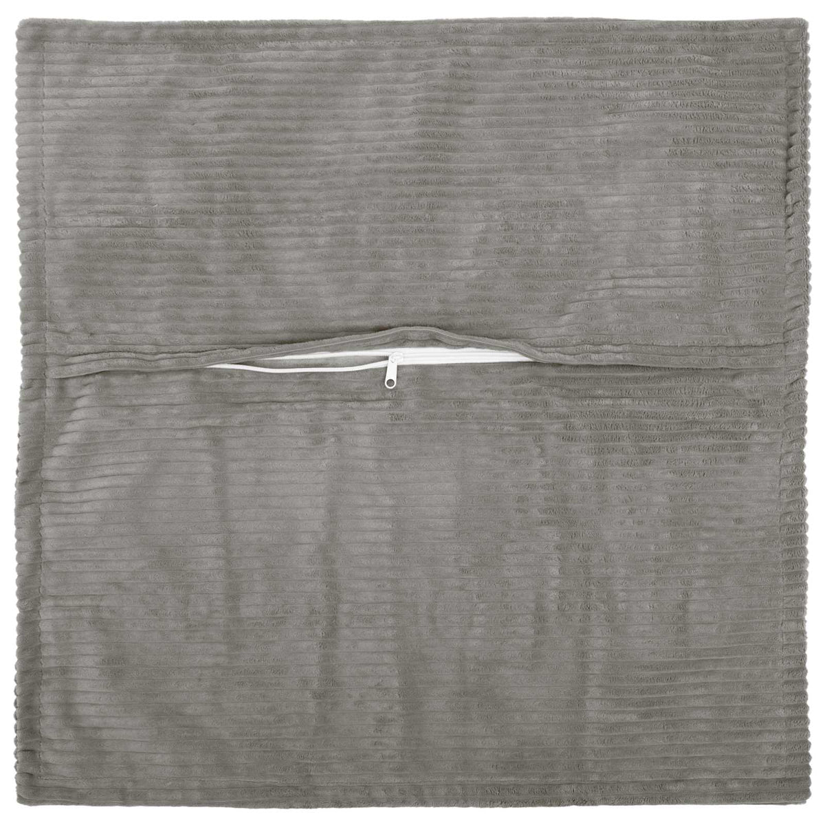Vidaxl kussensloop 6 st houten lichtgrijs 70 x 70 cm corduroy